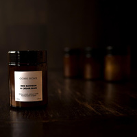 RED SAFFRON and CEDAR BLUE 120g candle