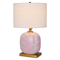 Ceramic Table Lamp LORA HAMPTONS Pink