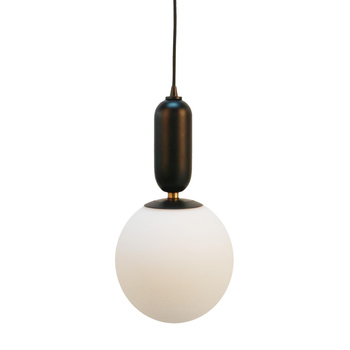 Pendant lamp KULA 150 black modern