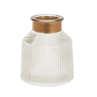 STRIPE vase white