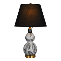 Ceramic Table Lamp LOTA DECO Black