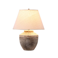 Ceramic Table Lamp MIRA Gray