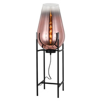 Floor lamp MORE copper black