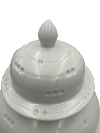 Amfora pojemnik ceramiczny biały 6