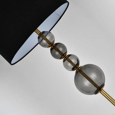 Lampa  stojąca MONA złota czarna