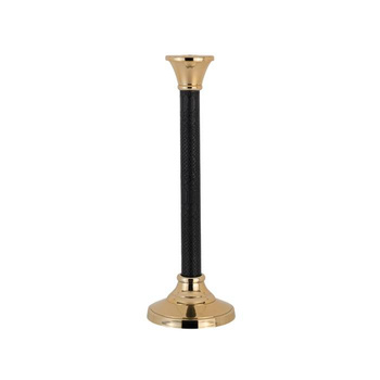 Candlestick NILES large gold black