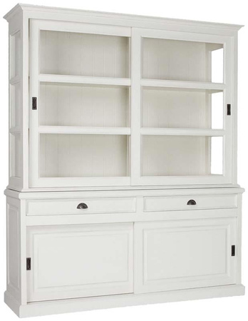 Cabinet 2x2-sliding doors 2-drawers