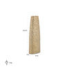 Metal gold vase LUCINO small