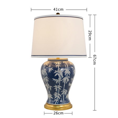 Ceramic table lamp MIAMI HAMPTONS