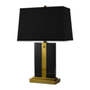 Marble Table Lamp MAYA Black