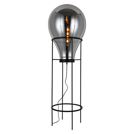Black EDISON floor lamp