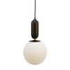 Lampa wisząca  KULA 150 czarna nowoczesna