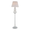 Floor lamp MARTINA silver white