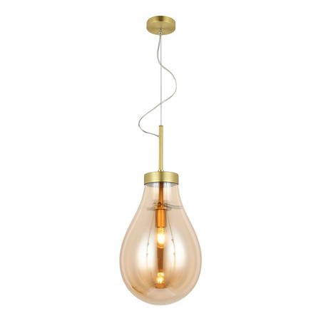 Pendant lamp EDISON M amber