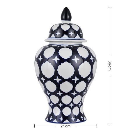 Pojemnik Amfora ceramiczna Erice hamptons