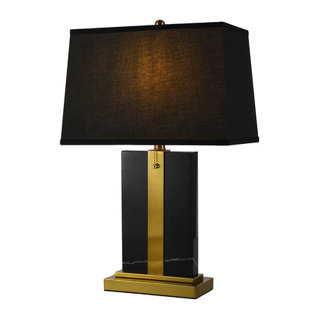 Marble Table Lamp MAYA Black