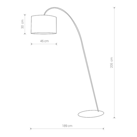 ALICE L floor lamp