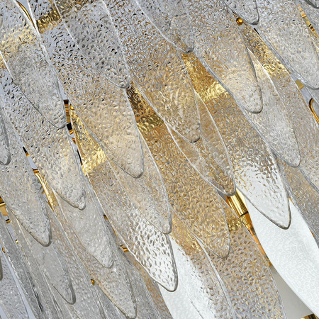 Pendant lamp chandelier SOPEL gold