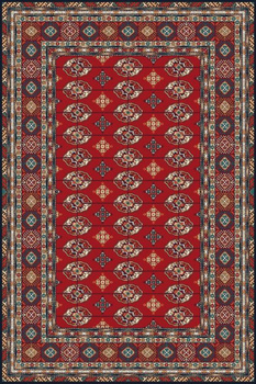 Carpet Isfahan Bukhara Claret