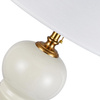 Lampa stołowa ceramiczna ISSA kremowa