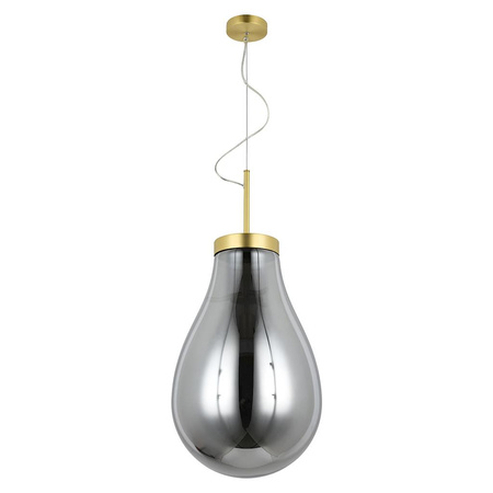 Lampa wisząca EDISON L szara