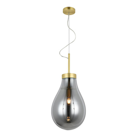 Hanging lamp EDISON M gray
