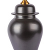 Lampa stołowa ceramiczna RIMINI L Black matowa