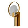 Wall lamp sconce Pearl smoked gold