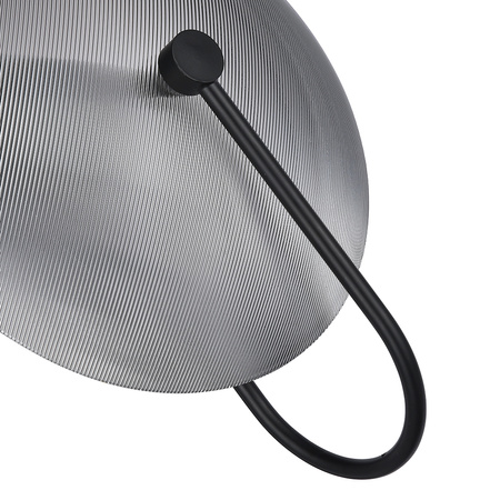 Lampa ścienna DISC czarna