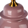 Lampa stołowa ceramiczna RIMINI L Rose