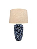Ceramic Table Lamp LISA HAMPTONS Navy