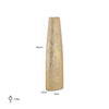 Gold MILANO large vase
