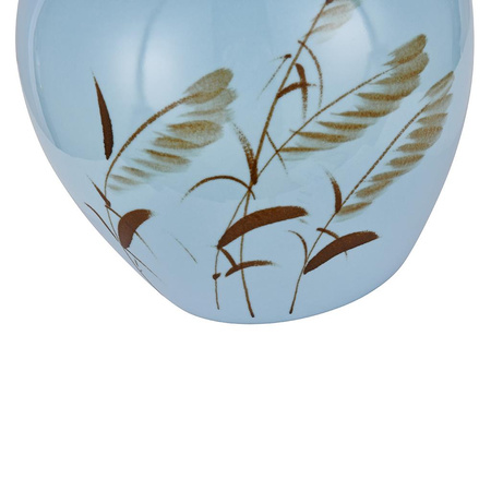 Wazon ceramiczny Aldona niski niebieski