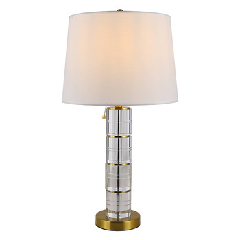 Crystal table lamp CORINTHIA