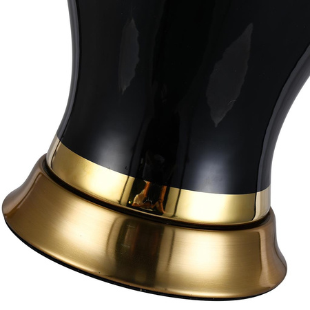 Ceramic Table Lamp Ronda Black