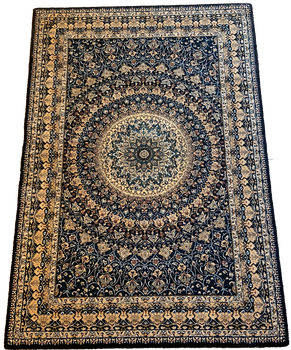 Carpet TRUBADUR navy blue