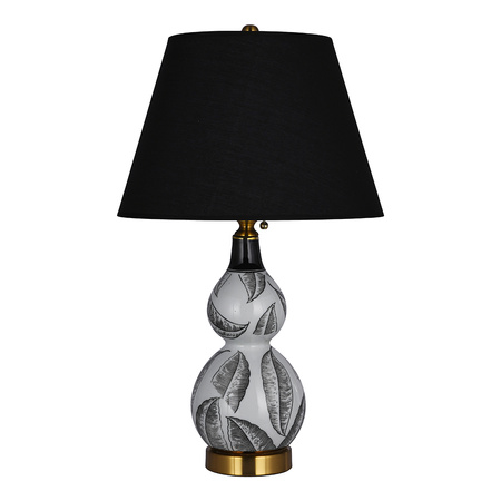 Ceramic Table Lamp LOTA DECO Black