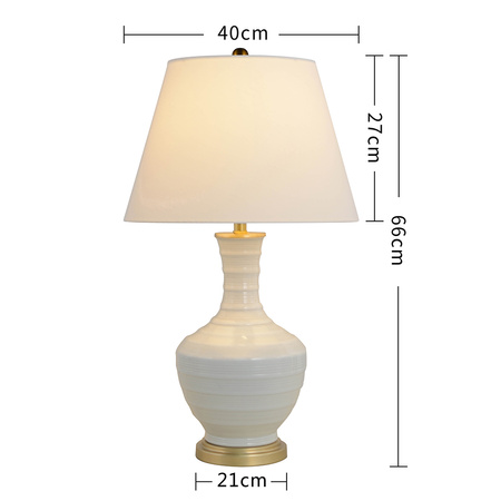 HERA ceramic table lamp