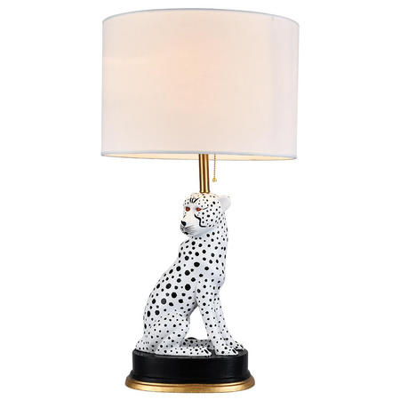 Ceramic table lamp KOT white