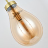 Lampa wisząca EDISON M bursztyn