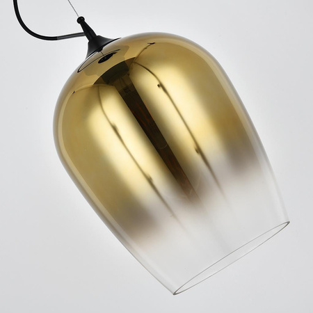 Hanging lamp MORE M gold