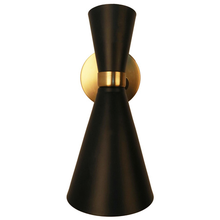 Lampa ścienna kinkiet NAPOLI WALL BLACK