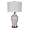 Ceramic Table Lamp ANCONA Pink