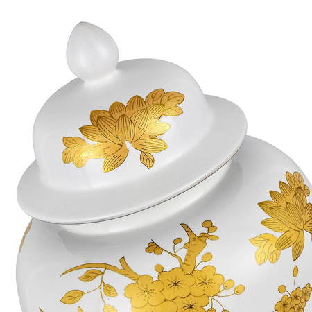 Pojemnik Amfora ceramiczna BUENO biała