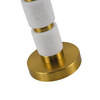 MARLENA marble table lamp white