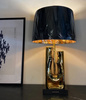 RENE gold table lamp