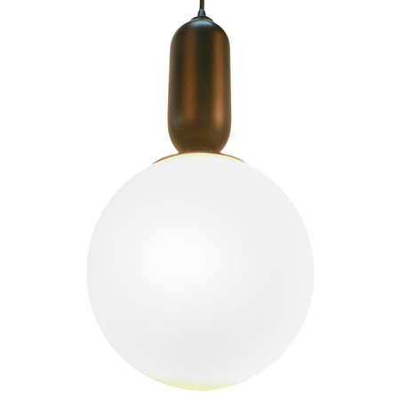 Lampa wisząca KULA 200 czarna nowoczesna