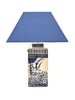 Ceramic Table Lamp LADY HAMPTONS Navy