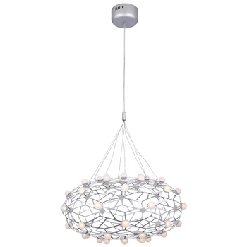 Hanging lamp MESH SILVER
