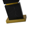 MARGARET black marble table lamp